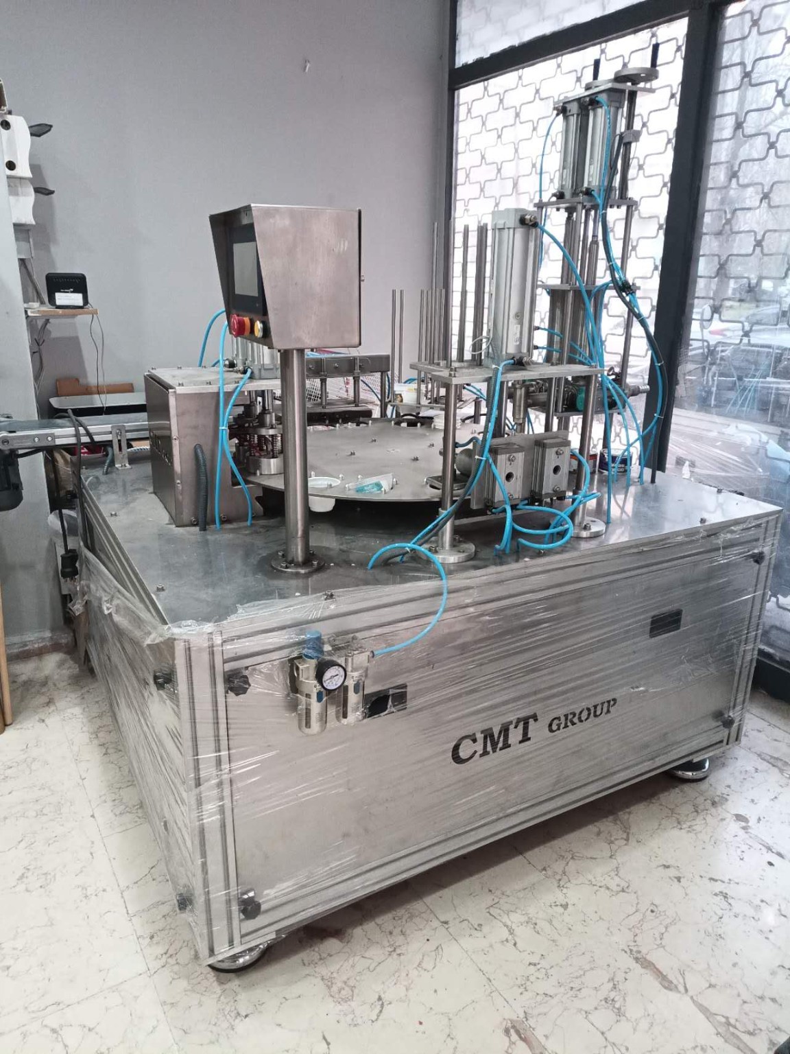 Industrial machine carrying the CMT GROUP name