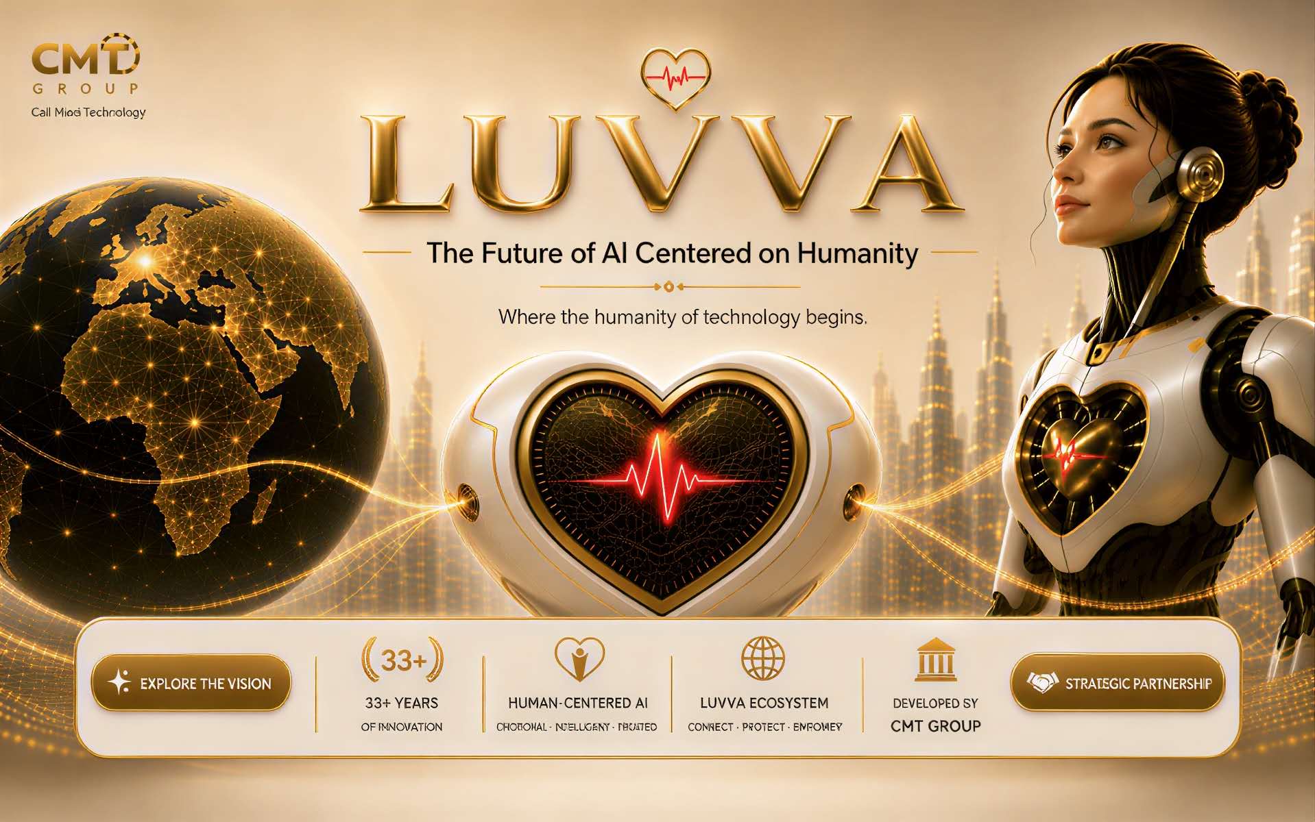 LUVVA human-centered AI companion